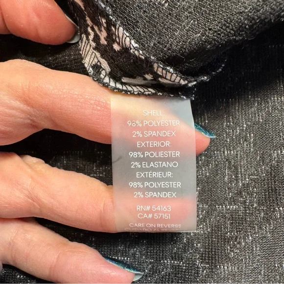 Sold - Calvin Klein Houndstooth Belted Sleeveless Midi Dress Size 12 - Picture 8 of 9